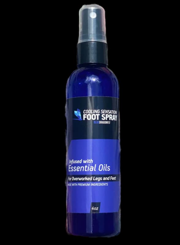 foot spray bottle